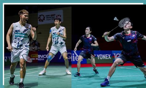 Dua Wakil Negara Mara Ke Separuh Akhir Kejohanan Badminton Terbuka