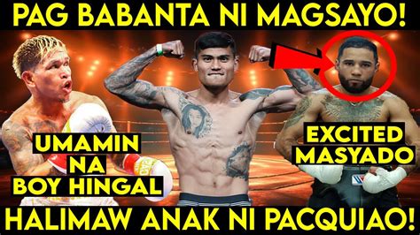 Casimero AMINADONG BOY HINGAL Anak Ni Pacquiao HALIMAW Nery