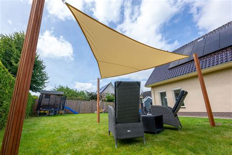 Toldo Vela Tri Ngulo Imperme Vel X X M Gr M Taupe