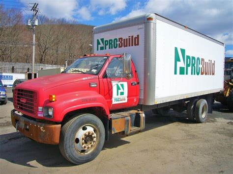 2002 Gmc C6500 Single Axle Box Truck For Sale By Arthur Trovei And Sons