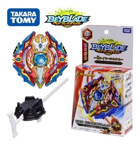 Takara Tomy Beyblade Burst B Starter Sieg Excalibur Ir Env O Gratis