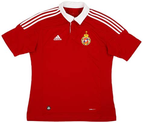 Wisla Krakow Away Football Shirt 2007 2008 Sponsored By TF Kable