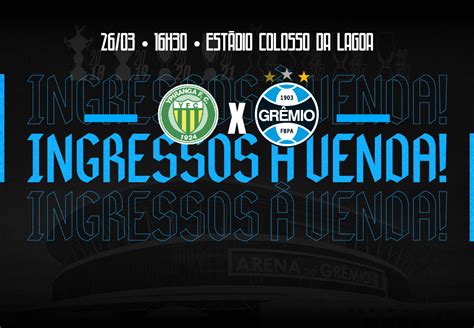 Campeonato Gaúcho Ingressos Para Grêmio X Ypiranga