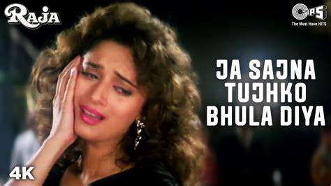 Ja Sajna Tujhko Bhula Diya Raja Sanjay Kapoor And Madhuri Dixit Youtube Music