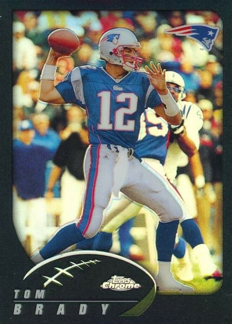 Tom Brady Topps Chrome Black Refractor Price Guide