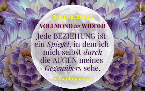 Vollmond Im Widder 29 09 2023 BLUMOON ASTROLOGIE