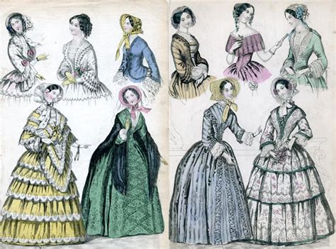 1850 1851 Fashion Plates