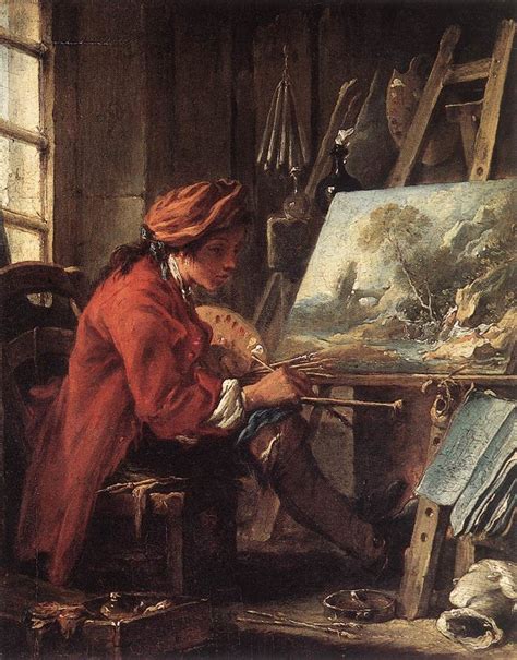 Le Peintre dans son atelier François Boucher Artwork on USEUM