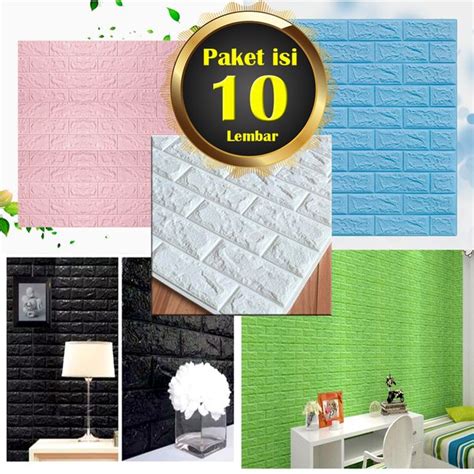 Harga Wallpaper Dingding D Foam Murah Terbaru Hargano