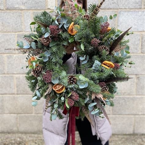 Best Christmas Wreath Workshops In Berkshire Muddy Stilettos