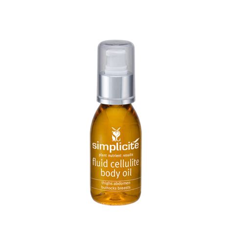 Fluid Cellulite Body Oil Simplicite Skin Care