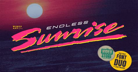 Synthwave Fonts For Retro Designs Enor Cerna France Inc