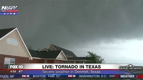 Watch Massive Tornado Caught On Camera In Dimmitt Texas Fnn Youtube