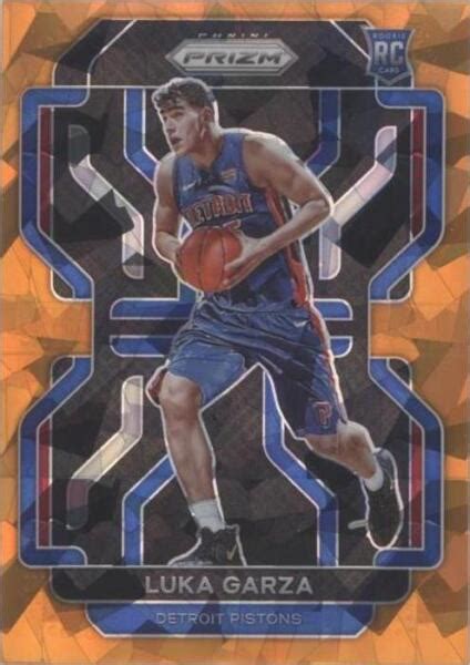 Panini Prizm Orange Ice Prizm Luka Garza Rc For Sale