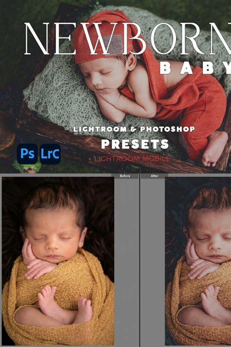 Newborn Baby Lightroom Presets PRO MasterBundles