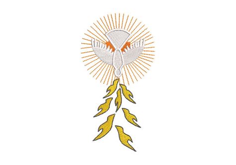 Angel Of Heaven In Dove Shape Embroidery Designs Embroidery Designs Packs