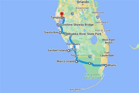 Best Miami to Tampa drive for VIEWS + camping 🌴 Florida travel blog ...