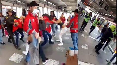 Transmilenio Mujer Extranjera Agredi A Gestora Que Le Reclam Por Colarse