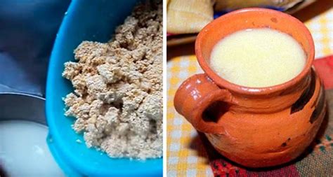 Receta Atole Blanco De Maíz Frases Acapulqueñas