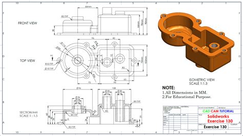 SolidWorks Tutorial Exercise 130 Solidworks Tutorial Mechanical