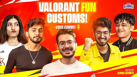 Valorant Creator Customs With Voice Comms Youtube