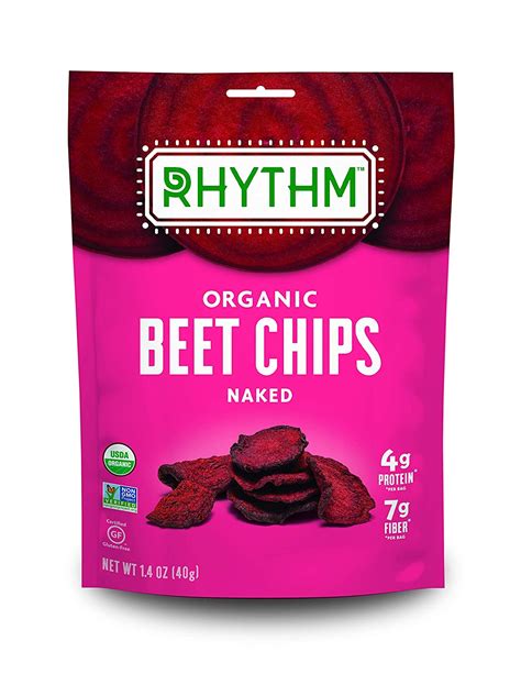 Rhythm Superfoods Naked Beet Chips Onzas Yaxa Store