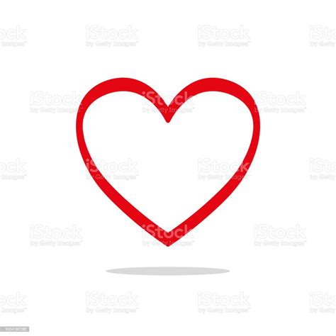 Heart Icon Vector Love Symbol Valentine S Day Sign Stock Illustration Download Image Now Istock