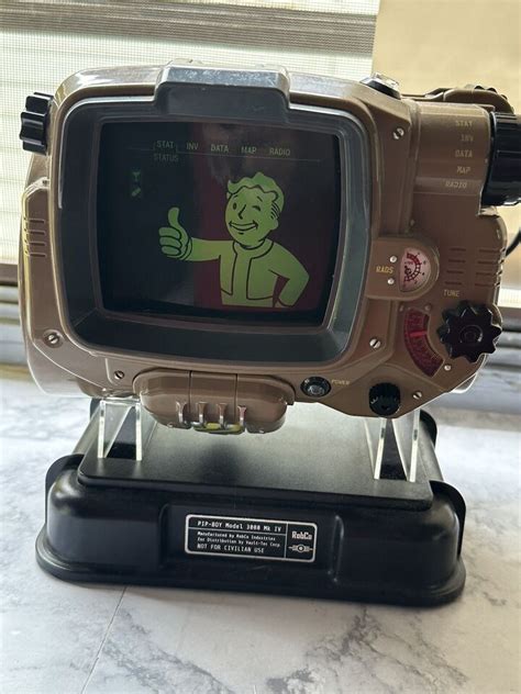 Fallout 4 Pip Boy Model 3000 Mk Iv Collectors Edition With Case No