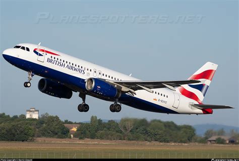 G EUYC British Airways Airbus A320 232 Photo By Martin Oswald ID