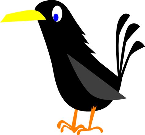 Crow Clip Art At Clker Vector Clip Art Online Royalty Free