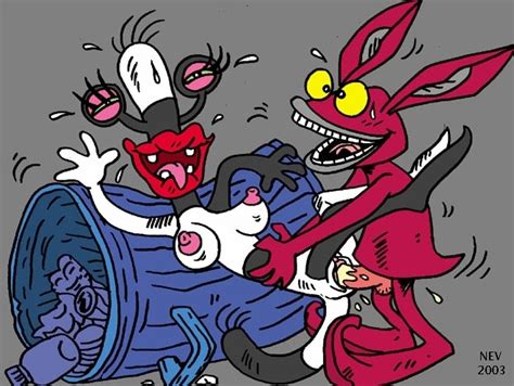 Rule 34 2003 Aaahh Real Monsters Breasts Female Ickis Male Monster Girl Nev Nickelodeon