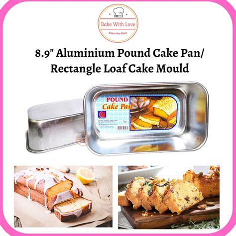 Aluminium Pound Cake Pan Rectangle Loaf Cake Mould Loaf Cake