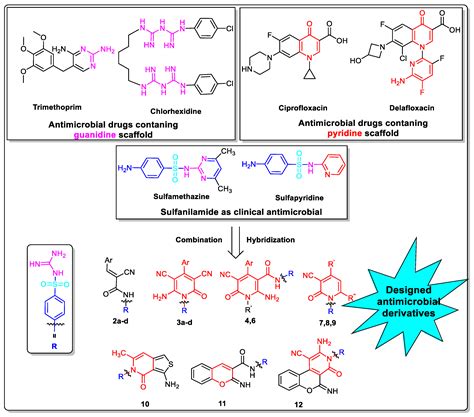 Sulfaguanidine Hybrid With Some New Pyridine 2 One Derivatives Design