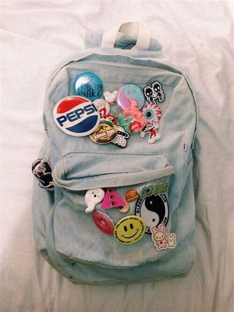 Pin By Althea On Clothes Bags Kawaii Bags Backpack With Pins