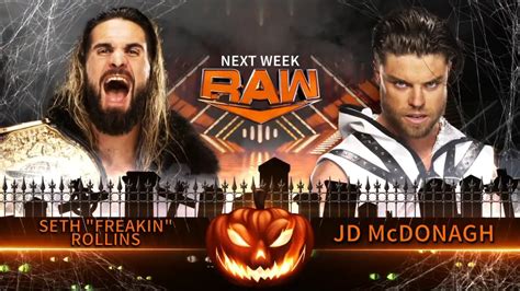 Wwe Raw October Rollins Vs Mcdonagh Diy Vs Imperium More Set