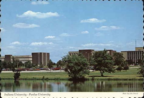 Indiana University - Purdue University Fort Wayne, IN Postcard