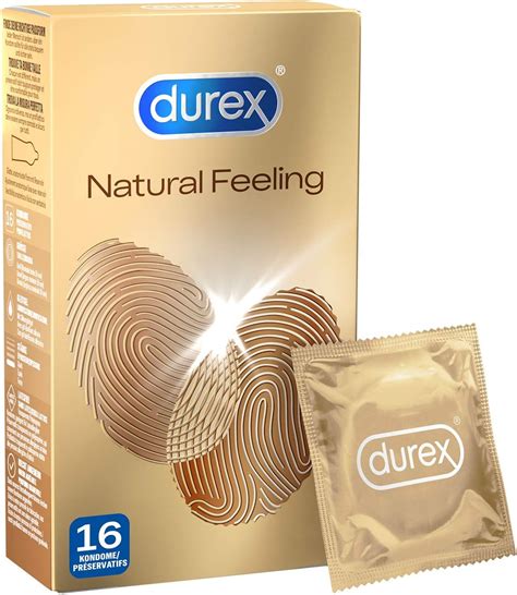 Durex Natural Feeling Condoms Latex Free Condoms For A Natural Skin On