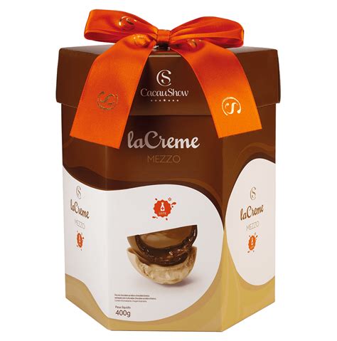 Cacau Show Ovo De Chocolate La Creme Mezzo 400g Perfume Cia By Mabi