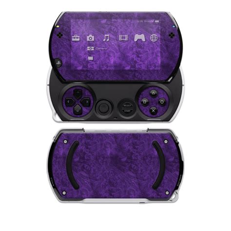 Purple Lacquer Psp Go Skin Istyles