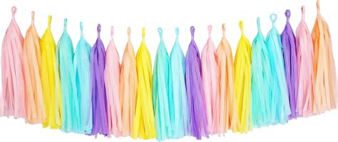 Amazon Tissue Paper Tassel Diy Party Garland Decor For All Events