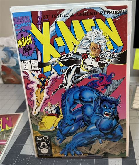 X Men Gatefold Collectors Edition Jim Lee With Lot Of S Books