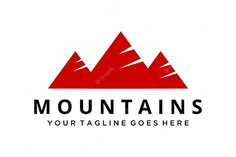 Premium Vector Creative Modern Illustration Simple Mountain Logo