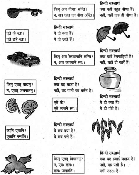 Ncert Solutions For Class 6 Sanskrit Chapter 3 शब्द परिचयः 3 Ncert Books