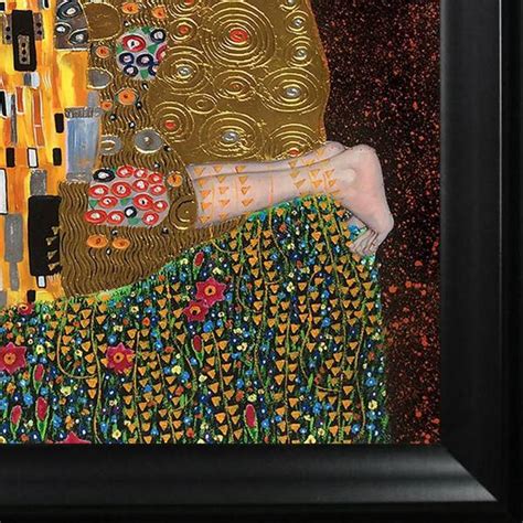 The Kiss Painting By Gustav Klimt