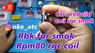 Jual Rbk Rpm Rgc Ohm Rebuild Kit Mesh Authentic By Coil Master Di