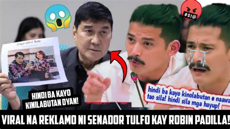 Viralraffy Tulfo Nasapol Si Robin Padilla Tinawag Na Shunga May