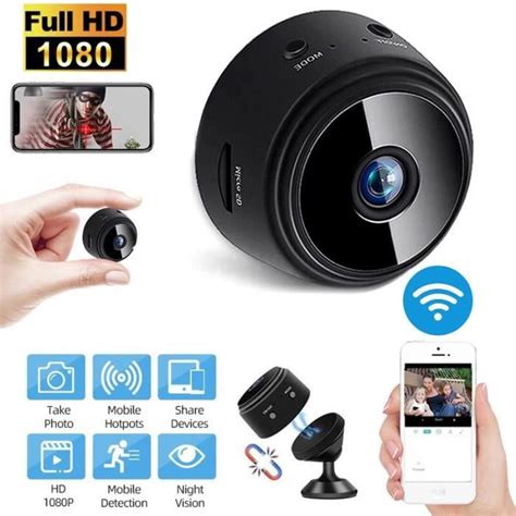 Caméra miniature Mini caméra de Surveillance secrète wifi 1080P