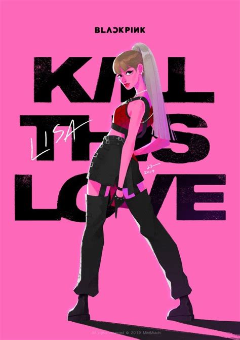 Fanart 190405 Blackpink Kill This Love Music Video Lisa 🐣