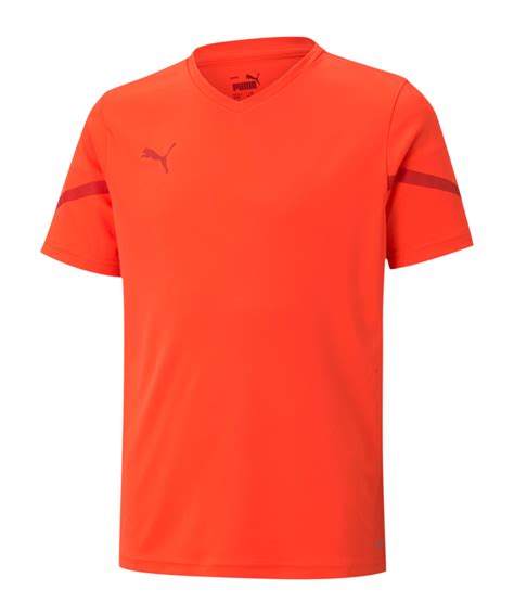 Maillot Puma Teamflash Pour Enfants Rouge F01 Sport Déquipe