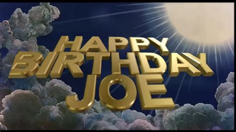 Happy Birthday Joe Monty Python Style YouTube